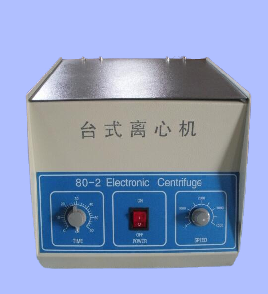 80-2臺(tái)式低速離心機(jī) 機(jī)械定時(shí) 旋鈕式無極調(diào)速