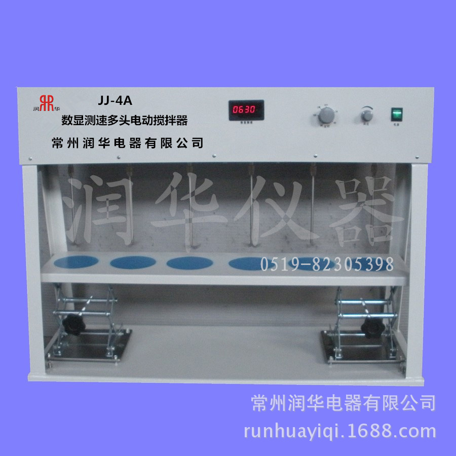 JJ-4A數(shù)顯測速六聯(lián)電動攪拌器同步